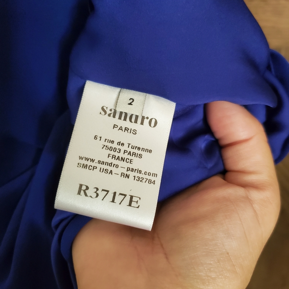 Sandro Paris Zip Waist Dress - Picture 4 of 5